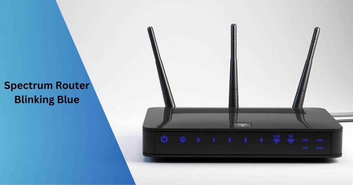 Spectrum Router Blinking Blue